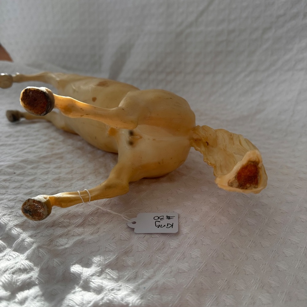 Vintage Breyer #30 King Fighting Stallion Alabaster Lippizan - Picture 11 of 15